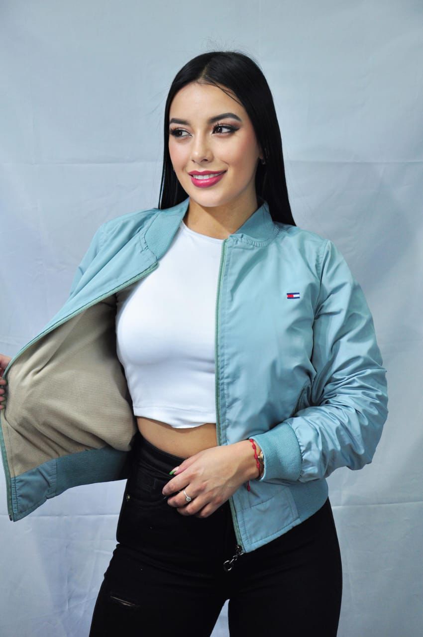 Chaqueta Tomy piloto clásica mujer N123A